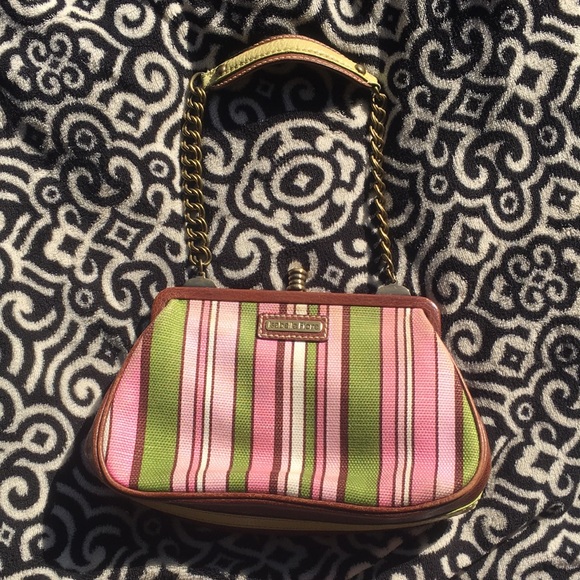 Isabella Fiore Pink brown lime Floral Bag - Picture 2 of 15